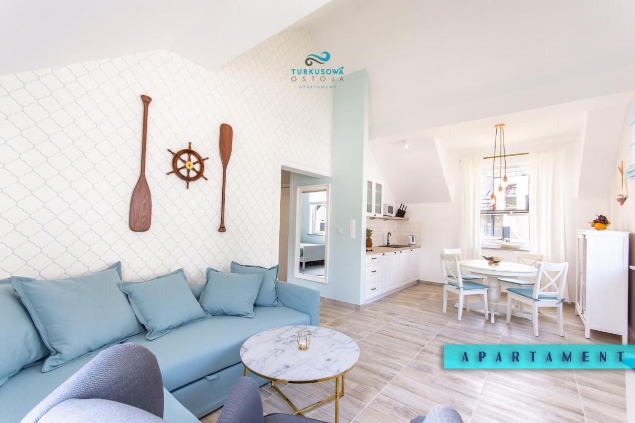 Turkusowa Ostoja Apartament Lukecin Ngoại thất bức ảnh