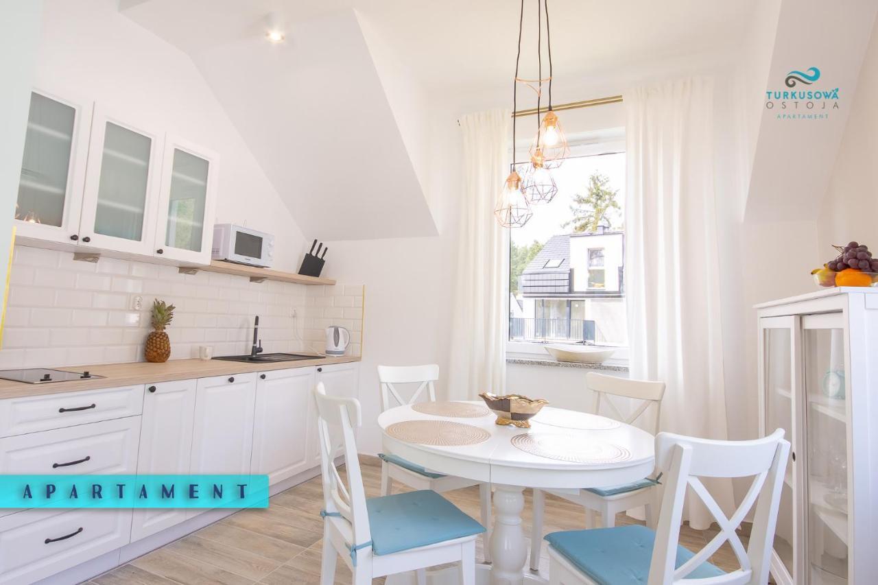Turkusowa Ostoja Apartament Lukecin Ngoại thất bức ảnh