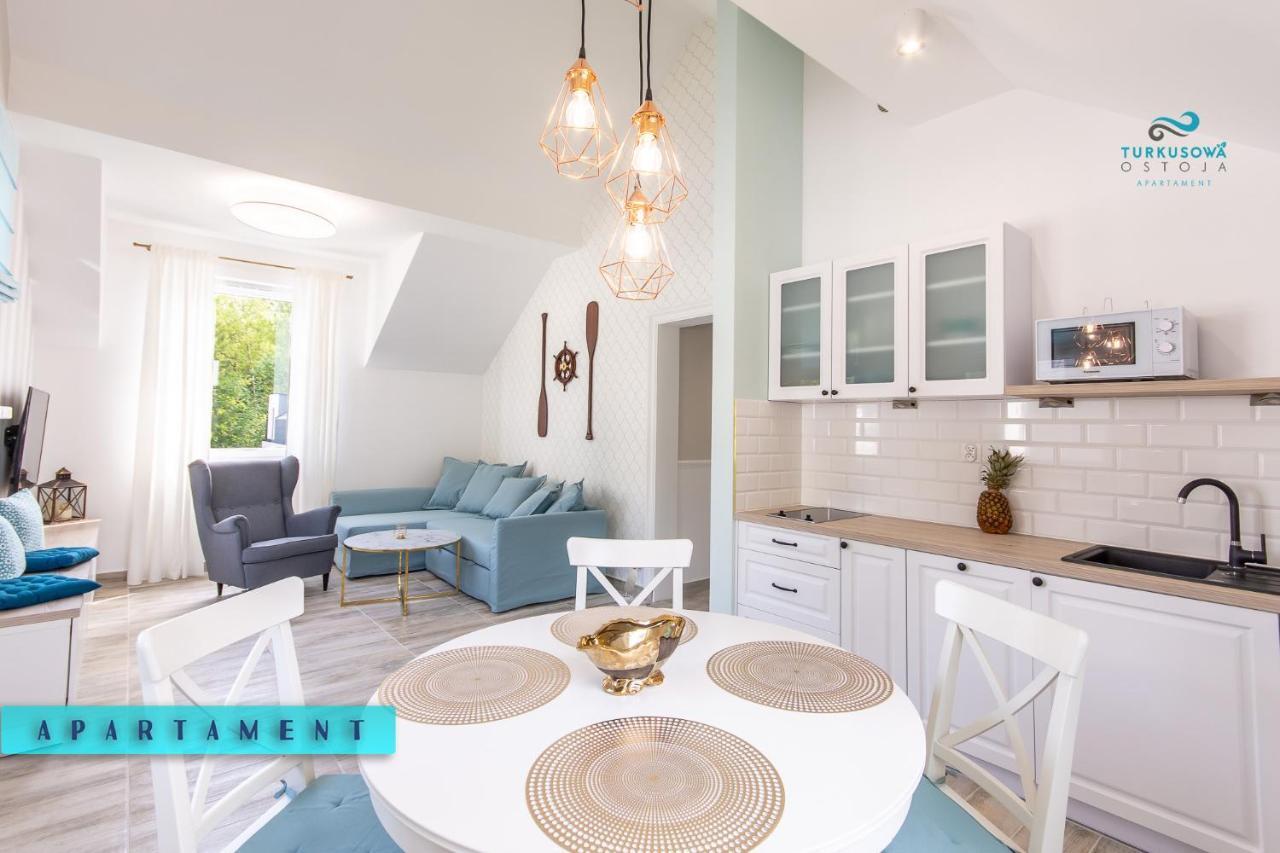 Turkusowa Ostoja Apartament Lukecin Ngoại thất bức ảnh