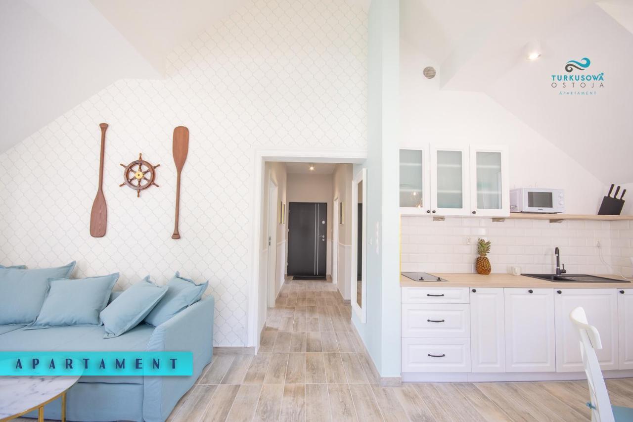 Turkusowa Ostoja Apartament Lukecin Ngoại thất bức ảnh